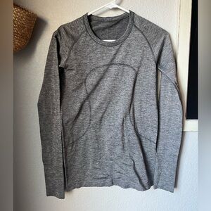 Lululemon Swiftly Tech Long Sleeve Shimmer Gray 8